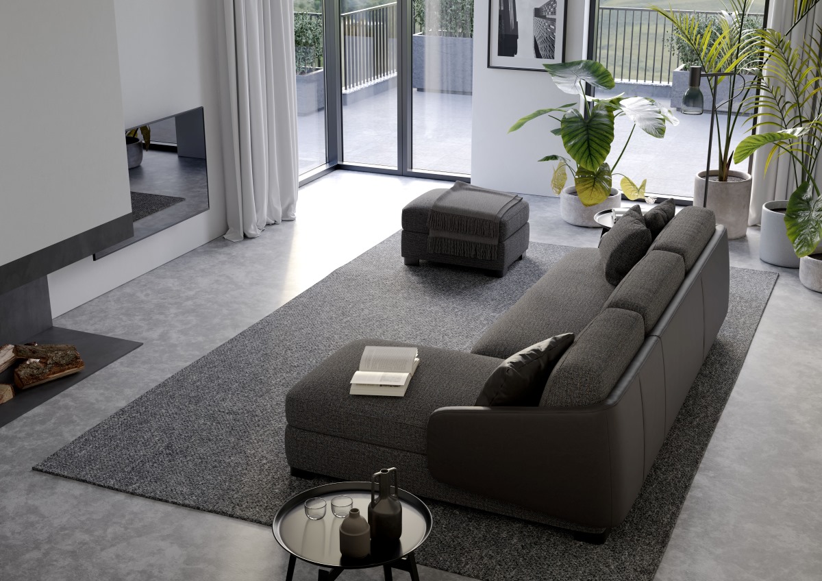 Vivien di Milano Bedding, disegnato da Alessandro Elli, è un divano in equilibrio tra design contemporaneo e le forme sinuose e sagomate degli anni '50 e '60. L'assenza di spigoli e le sue linee armoniose creano un'estetica fluida, accogliente ed elegante. Abbinando materiali differenti, come pelle e tessuto, anche in diverse cromie, è possibile creare varie versioni. Vivien si declina in poltrona, divano e divano letto due/tre posti e con chaise-longue. Dimensioni della chaise longue: L 90 x P 167 x H 82 cm. Prezzo su richiesta. www.milanobedding.it Vivien di Milano Bedding, disegnato da Alessandro Elli, è un divano in equilibrio tra design contemporaneo e le forme sinuose e sagomate degli anni '50 e '60. L'assenza di spigoli e le sue linee armoniose creano un'estetica fluida, accogliente ed elegante. Abbinando materiali differenti, come pelle e tessuto, anche in diverse cromie, è possibile creare varie versioni. Vivien si declina in poltrona, divano e divano letto due/tre posti e con chaise-longue. Dimensioni della chaise longue: L 90 x P 167 x H 82 cm. Prezzo su richiesta. www.milanobedding.it