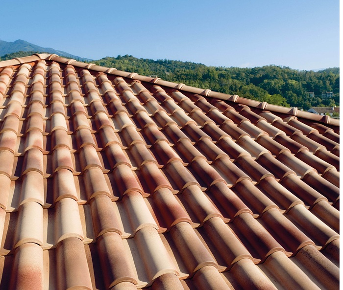 Te.Si. Winter di Industrie Cotto Possagno è l’evoluzione della tegola portoghese, costruita con materiali duraturi, di qualità e affidabili che la rendono resistente a gelo, grandine (con certificato di resistenza alla grandine di classe HIR 4, molto elevata) e carichi pesanti. Grazie al suo design è facile e veloce da posare e bastano 12 tegole per metro quadrato. Inoltre si può disporre sia per file orizzontali che verticali, con un notevole risparmio di tempo e ridotti costi di posa in opera. Grazie ai bordi ad incastro la tenuta all’acqua è elevata e i canali ampi migliorano il ruscellamento della pioggia. La garanzia dura 30 anni. www.cottopossagno.com Te.Si. Winter di Industrie Cotto Possagno è l’evoluzione della tegola portoghese, costruita con materiali duraturi, di qualità e affidabili che la rendono resistente a gelo, grandine (con certificato di resistenza alla grandine di classe HIR 4, molto elevata) e carichi pesanti. Grazie al suo design è facile e veloce da posare e bastano 12 tegole per metro quadrato. Inoltre si può disporre sia per file orizzontali che verticali, con un notevole risparmio di tempo e ridotti costi di posa in opera. Grazie ai bordi ad incastro la tenuta all’acqua è elevata e i canali ampi migliorano il ruscellamento della pioggia. La garanzia dura 30 anni. www.cottopossagno.com