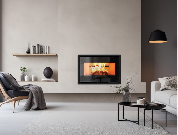 Efrem 700.49 di Nobis è un camino inserto a legna con potenza 8,5 kW, in classe energetica A+ e ambientale 5 stelle. La camera di combustione è in ceramica refrattaria e la porta in acciaio e vetro termico. Le dimensioni sono compatte: misura L 66 x P 38 x H 49 cm. Costa da 2.100 euro + Iva. www.nobisfire.it Efrem 700.49 di Nobis è un camino inserto a legna con potenza 8,5 kW, in classe energetica A+ e ambientale 5 stelle. La camera di combustione è in ceramica refrattaria e la porta in acciaio e vetro termico. Le dimensioni sono compatte: misura L 66 x P 38 x H 49 cm. Costa da 2.100 euro + Iva. www.nobisfire.it