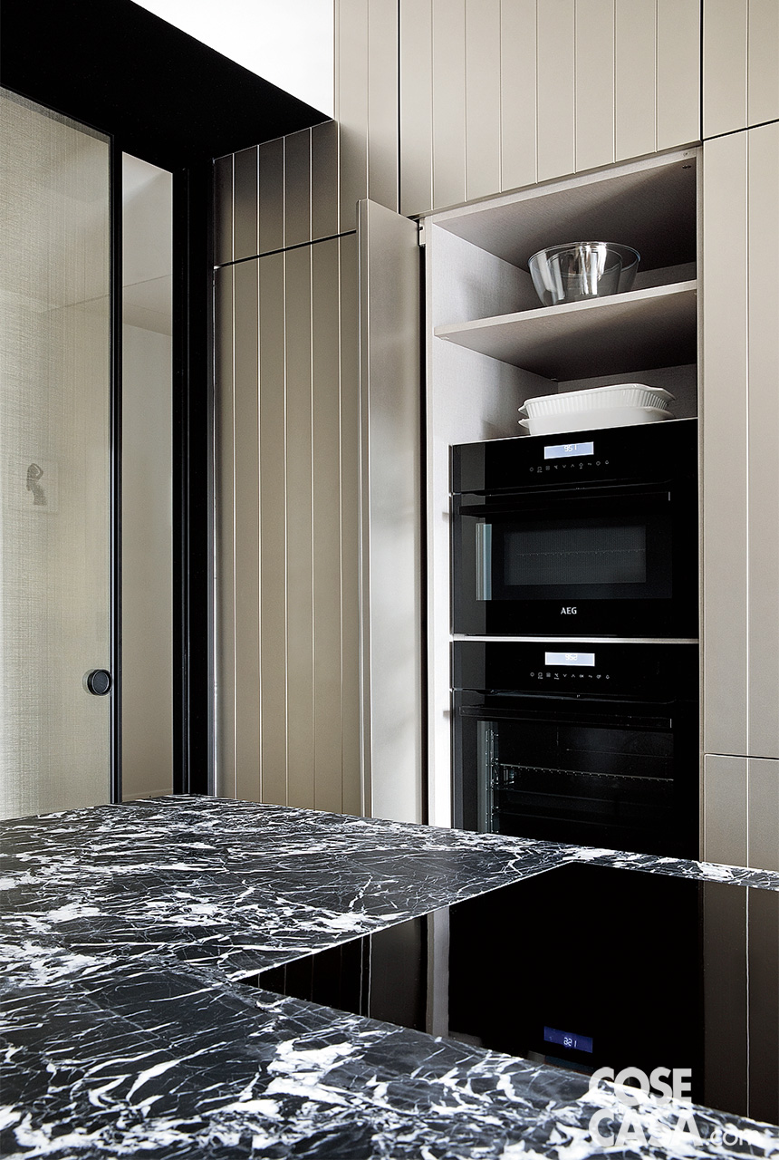 cucina colonna forno e microonde