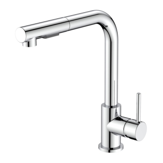 Il miscelatore per cucina monocomando Phoenix di OBI ha bocca alta estraibile con doccetta a due getti. Il corpo è in ottone con finitura cromata. La lunghezza della doccetta estraibile è di 150 cm. È alto 31,9 cm. Prezzo 82,50 euro. www.obi-italia.it Il miscelatore per cucina monocomando Phoenix di OBI ha bocca alta estraibile con doccetta a due getti. Il corpo è in ottone con finitura cromata. La lunghezza della doccetta estraibile è di 150 cm. È alto 31,9 cm. Prezzo 82,50 euro. www.obi-italia.it