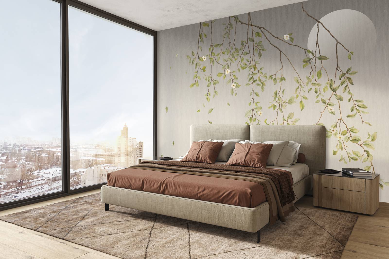 La carta da parati Gentle Breeze di WallPepper Group unisce al potere evocativo delle immagini di piante e fiori incantevoli proprietà altamente performanti. Due sono i supporti: WP/Smooth in TNT 100% ecologico una combinazione di fibre tessili e cellulosa che dona un tocco morbido e naturale e WP/Acoustic un materiale fonoassorbente composto da fibra di vetro abbinato ad un materassino fonoassorbente particolarmente indicato per creare in camera da letto un ambiente più silenzioso. E’ realizzata su misura e senza limiti di altezza adattando il disegno alla parete di destinazione nella versione Acoustic il prezzo è 164 euro/mq. www.wallpeppergroup.com La carta da parati Gentle Breeze di WallPepper Group unisce al potere evocativo delle immagini di piante e fiori incantevoli proprietà altamente performanti. Due sono i supporti: WP/Smooth in TNT 100% ecologico una combinazione di fibre tessili e cellulosa che dona un tocco morbido e naturale e WP/Acoustic un materiale fonoassorbente composto da fibra di vetro abbinato ad un materassino fonoassorbente particolarmente indicato per creare in camera da letto un ambiente più silenzioso. E’ realizzata su misura e senza limiti di altezza adattando il disegno alla parete di destinazione nella versione Acoustic il prezzo è 164 euro/mq. www.wallpeppergroup.com