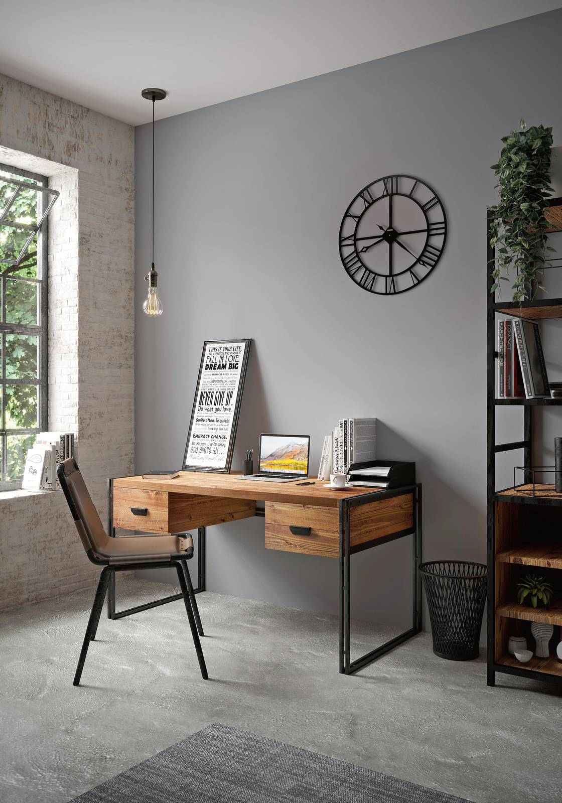 In questo studio, un ruolo fondamentale nella percezione dei colori è svolto dalle superfici: pareti, pavimenti, arredi assorbono e riflettono la luce modificando il risultato. La pittura decorativa è Paeninsula Eggshell di San Marco (san-marco.com), caratterizzata da una resa setosa opaca, con una leggera lucentezza. La ricercata selezione cromatica della collezione consente di personalizzare gli ambienti con facilità. La confezione da 4 litri, in bianco, costa 80,80 euro. 