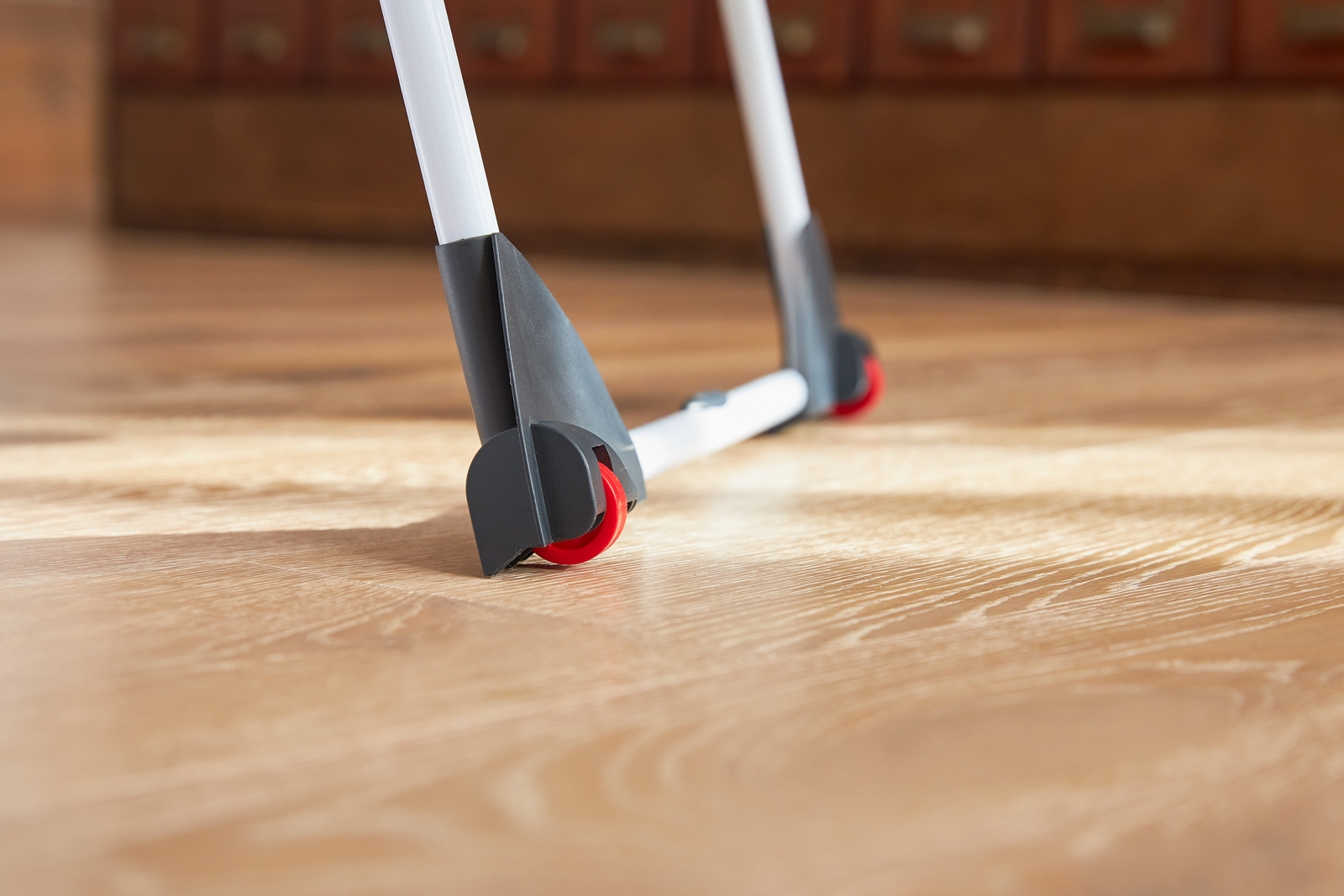 Le ruote ne facilitano lo spostamento anche a pieno carico