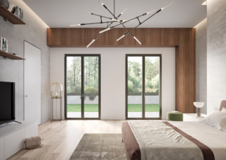 Miru HIDDEN di WnD nella finitura timeless grigio: essenziale e invisibile dall'esterno Miru HIDDEN di WnD nella finitura timeless grigio: essenziale e invisibile dall'esterno