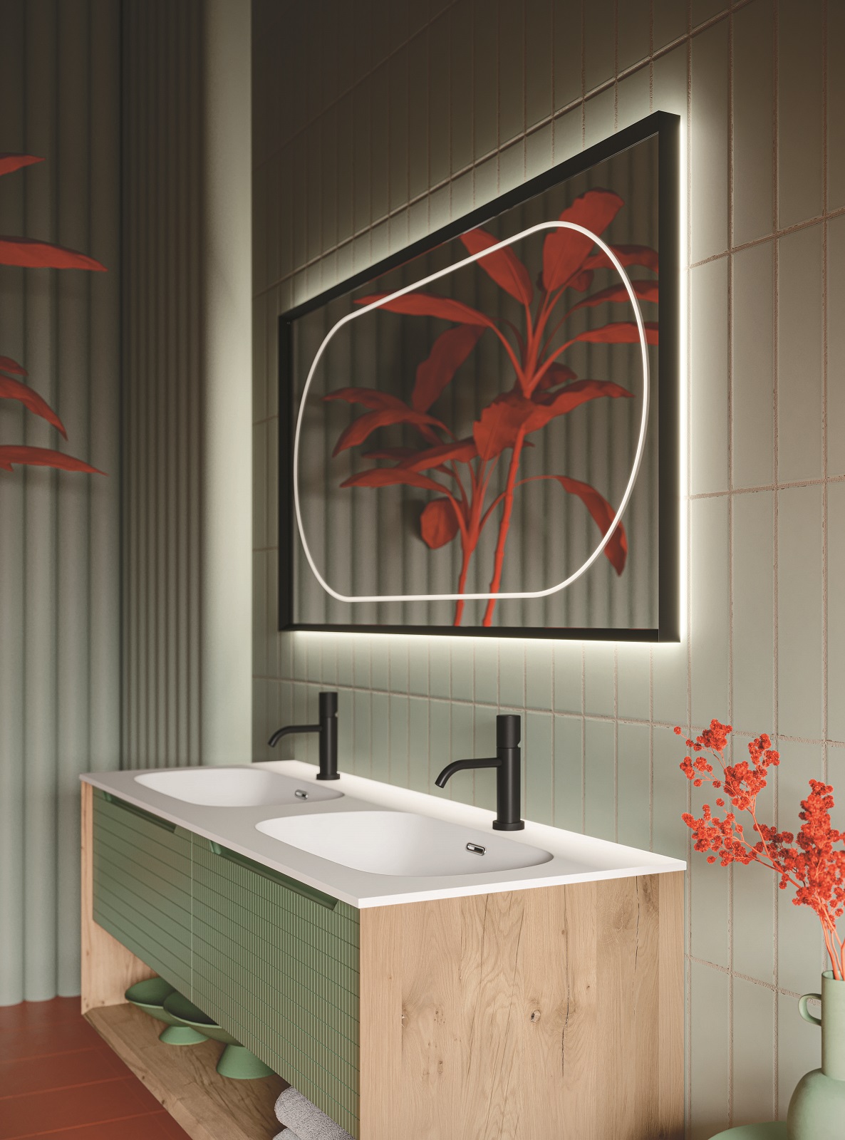 Il lavabo consolle Bent con doppia vasca fa parte della composizione Master di Arbi Arredobagno. È in tekno geacril bianco. Misura L 140,5 x P 50,5 cm. Ciascuna delle vasche misura L 57 x P 31,5 cm. Prezzo su richiesta. www.arbiarredobagno.it Il lavabo consolle Bent con doppia vasca fa parte della composizione Master di Arbi Arredobagno. È in tekno geacril bianco. Misura L 140,5 x P 50,5 cm. Ciascuna delle vasche misura L 57 x P 31,5 cm. Prezzo su richiesta. www.arbiarredobagno.it