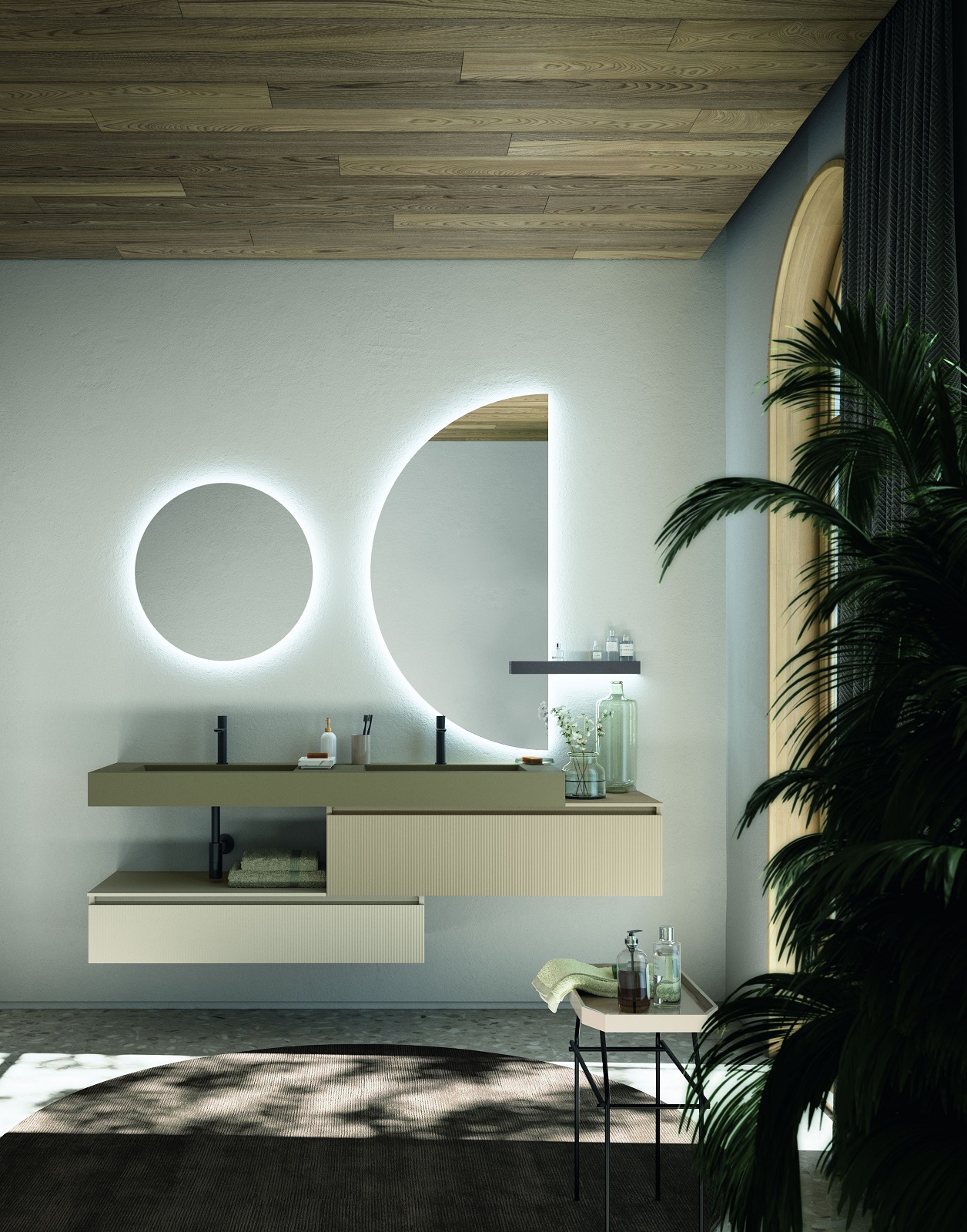 Il mensolone in Marmoresina colorata della collezione Segno di Cerasa ha doppia vasca lavabo integrata. Misura L 170 x P 51,3 x H 12 cm. Prezzo, Iva esclusa, 3.096 euro. www.cerasa.it Il mensolone in Marmoresina colorata della collezione Segno di Cerasa ha doppia vasca lavabo integrata. Misura L 170 x P 51,3 x H 12 cm. Prezzo, Iva esclusa, 3.096 euro. www.cerasa.it