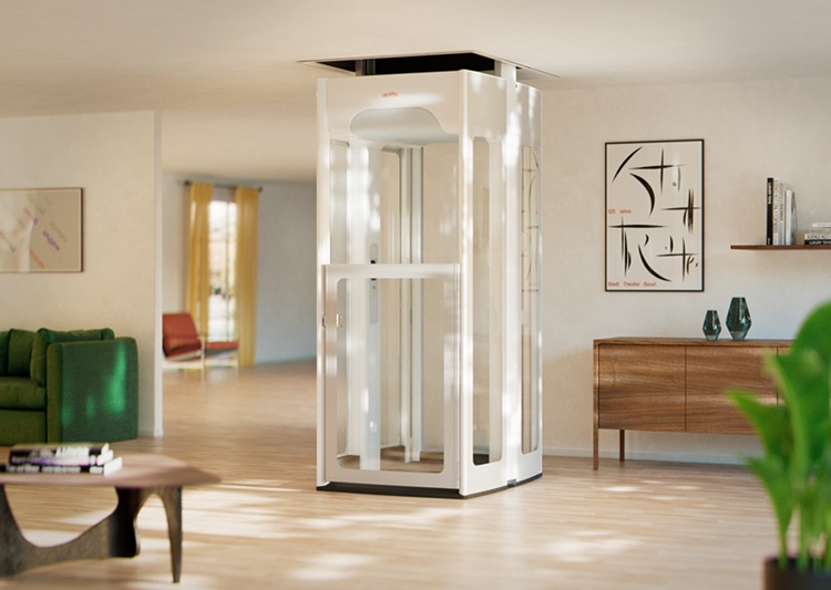 Il mini ascensore Uplift di Stannah è disponibile in versione S2 per trasportare una o due persone in piedi e S3 adatto per portare tre persone in piedi o una su sedia a rotelle. La struttura indipendente permette di installarlo ovunque all'interno della casa. Ha rampa di accesso integrata e antiscivolo che ne agevola l'ingresso e l'uscita e porte contrapposte che permettono di accedervi da due lati diversi. Privo di fossa, si installa in poche ore e va collegato alla rete elettrica. I sensori di ostacolo e sovraccarico lo rendono sicuro. www.stannah.com/it-it Il mini ascensore Uplift di Stannah è disponibile in versione S2 per trasportare una o due persone in piedi e S3 adatto per portare tre persone in piedi o una su sedia a rotelle. La struttura indipendente permette di installarlo ovunque all'interno della casa. Ha rampa di accesso integrata e antiscivolo che ne agevola l'ingresso e l'uscita e porte contrapposte che permettono di accedervi da due lati diversi. Privo di fossa, si installa in poche ore e va collegato alla rete elettrica. I sensori di ostacolo e sovraccarico lo rendono sicuro. www.stannah.com/it-it