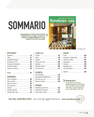 sommario speciale ristrutturare 2025