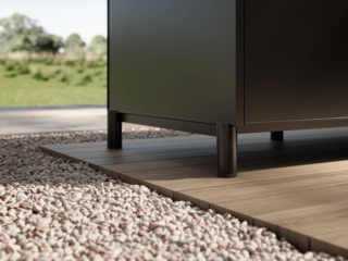 Piedino rialzato e regolabile Aura Piedino rialzato e regolabile Aura