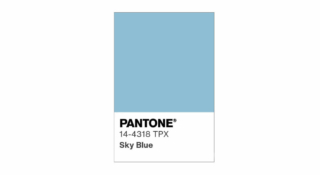 Pantone Sky Blye 14-4318 TPX