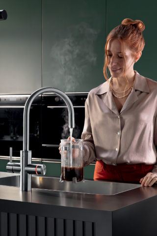 Franke getto con acqua calda Franke getto con acqua calda