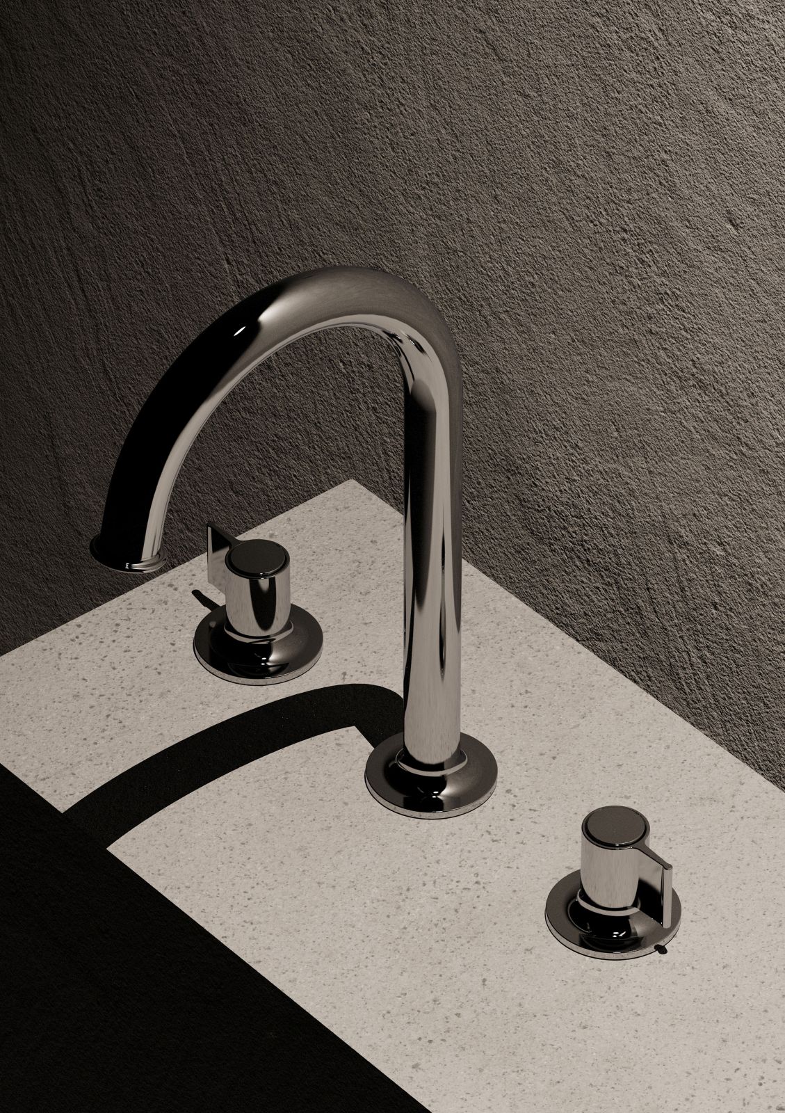 La collezione Flora di Fantini con Design Vincent Van Duysen si propone con un’estetica
chic e sofisticata, un'estetica industriale intrisa di sensibilità moderna, con proporzioni basse e generose che infondono sensualità al prodotto. Tattile ed ergonomica, la collezione ha maniglie dal forte fascino e carattere. In foto batteria lavabo a tre fori in finitura cromo. www.fantini.it – Fuorisalone, Fantini Milano – Via Solferino 18, Milano La collezione Flora di Fantini con Design Vincent Van Duysen si propone con un’estetica
chic e sofisticata, un'estetica industriale intrisa di sensibilità moderna, con proporzioni basse e generose che infondono sensualità al prodotto. Tattile ed ergonomica, la collezione ha maniglie dal forte fascino e carattere. In foto batteria lavabo a tre fori in finitura cromo. www.fantini.it – Fuorisalone, Fantini Milano – Via Solferino 18, Milano