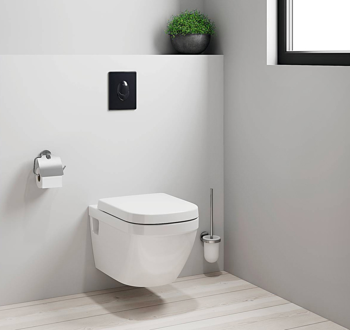 La piastra di azionamento per wc Skate Air di Grohe è progettata con un design classico e una finitura elegante ed è dotata dell’innovativa tecnologia di risparmio idrico Dual Flush che consente di selezionare un volume di sciacquo da 3 a 5 litri e di interrompere lo sciacquo. In foto nella nuova finitura StarLight Glossy Black è disponibile anche in nero ultra opaco, cromo opaco, bianco e bianco con superficie antibatterica, misura L 19,7 x H 15,6 x P 1 cm. Prezzo 86,01 euro. www.grohe.it La piastra di azionamento per wc Skate Air di Grohe è progettata con un design classico e una finitura elegante ed è dotata dell’innovativa tecnologia di risparmio idrico Dual Flush che consente di selezionare un volume di sciacquo da 3 a 5 litri e di interrompere lo sciacquo. In foto nella nuova finitura StarLight Glossy Black è disponibile anche in nero ultra opaco, cromo opaco, bianco e bianco con superficie antibatterica, misura L 19,7 x H 15,6 x P 1 cm. Prezzo 86,01 euro. www.grohe.it