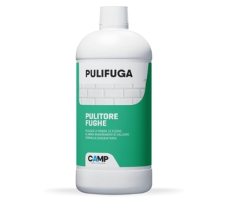 Camp Pulifuga è un detergente acido concentrato studiato per agire in profondità nelle fughe e negli interstizi di pavimenti e rivestimenti. Elimina annerimenti, calcare e macchie ostinate in pochi secondi senza intaccare le piastrelle, preservando l'integrità delle superfici. Il prodotto è indicato per tutte le fughe cementizie di pavimenti in ceramica, gres porcellanato, cotto e altri materiali resistenti agli acidi. Prezzo 12,90 euro. www.amazon.it