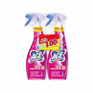 La candeggina è molto utile per le pulizie approfondite e lo spray in mousse di Ace si presta allo scopo, per rimuovere efficacemente germi e batteri. Prezzo: 11,37 euro per 2 flaconi da 700 ml su amazon.it