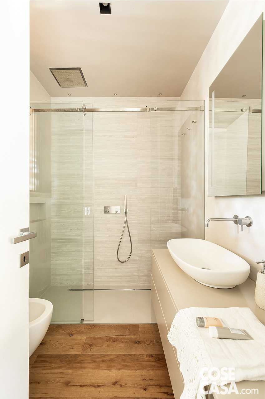 bagno con box doccia con pareti scorrevoli bagno con box doccia con pareti scorrevoli