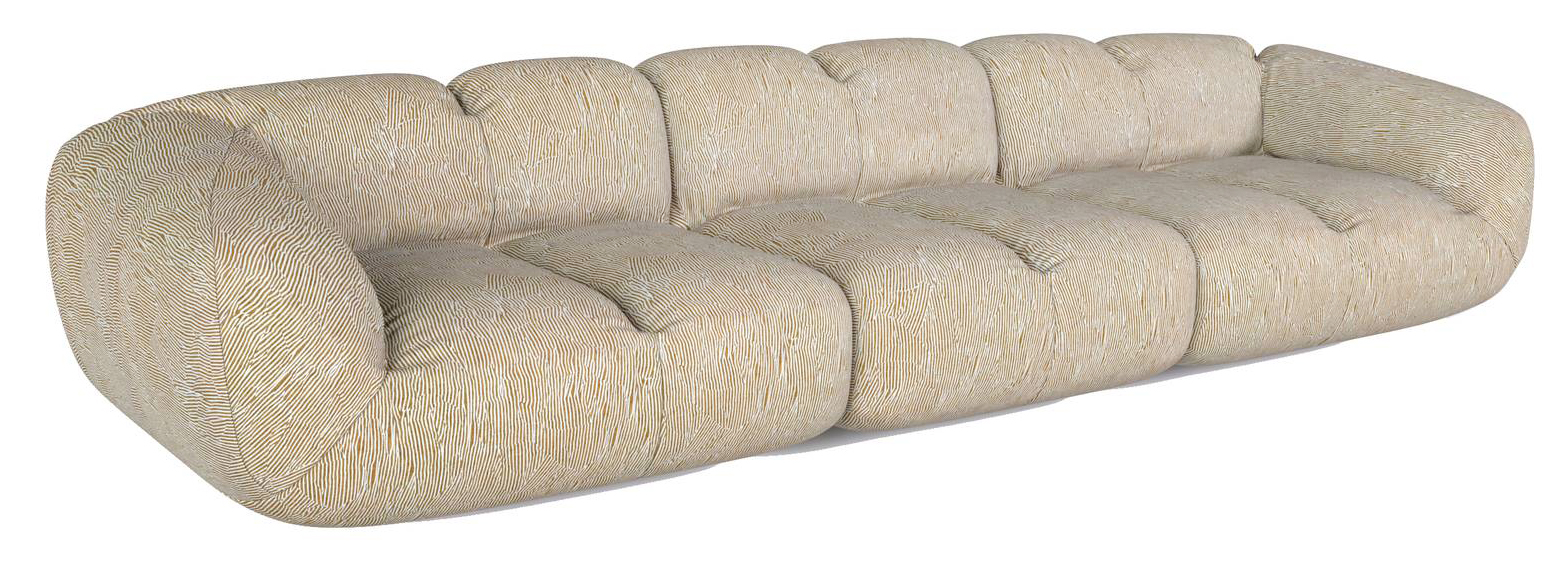 La Milano Design Week è l'occasione per Busnelli di presentare il nuovo divano Baguette, che è frutto di lavorazioni artigianali, dettagli sartoriali, materiali ricercati e tecnologie avanzate, nel nuovo hub creativo nel cuore di Milano, nato per offrire un'esperienza immersiva nell'inconfondibile stile del brand. https://www.busnelli.com - Fuorisalone, Busnelli Studio – Corso Europa 22, Milano.