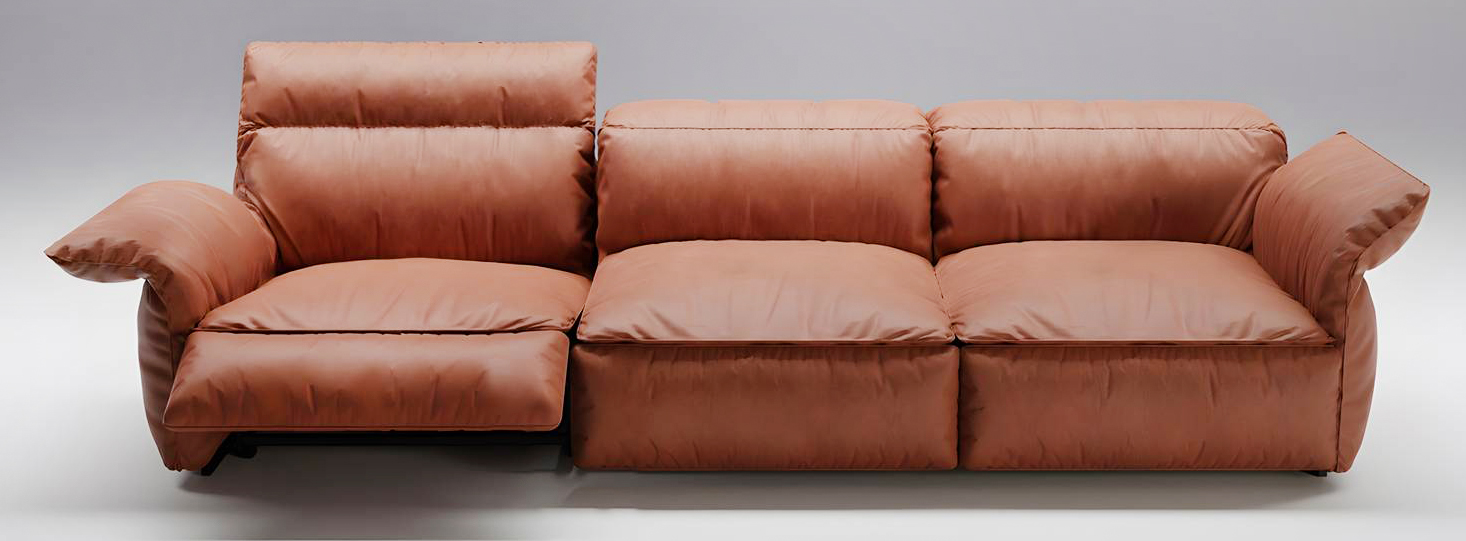 Forme abbondanti e organiche per il divano Proust di Chateau d'Ax che sintetizza i 75 anni di tradizione ed esperienza dell'azienda. Lo schienale recliner, con un movimento fluido, segue il corpo e ne asseconda la posizione. I cuscini soffici lo rendono accogliente. https://www.chateau-dax.it – Salone del mobile 2025, padiglione 14, Stand B45/C44. Forme abbondanti e organiche per il divano Proust di Chateau d'Ax che sintetizza i 75 anni di tradizione ed esperienza dell'azienda. Lo schienale recliner, con un movimento fluido, segue il corpo e ne asseconda la posizione. I cuscini soffici lo rendono accogliente. https://www.chateau-dax.it – Salone del mobile 2025, padiglione 14, Stand B45/C44.