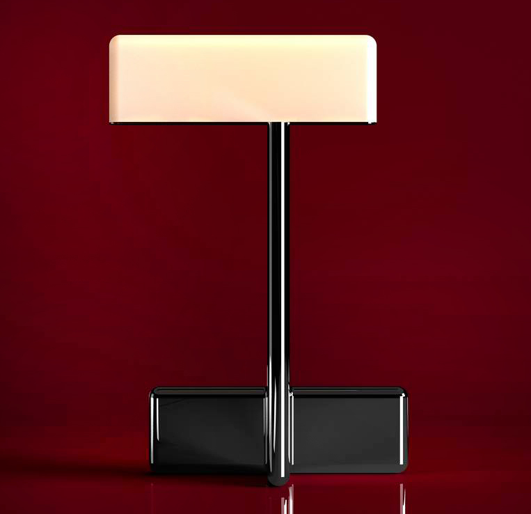 La nuova lampada da tavolo Belle Haleine di FontanaArte si inserisce perfettamente nella tradizione del brand  e coniuga insieme la leggerezza del vetro bianco con la potenza evocativa del metallo lucido. https://www.fontanaarte.com - Fuorisalone, FontanaArte Flagship store – Via Santa Cecilia 4, Milano.