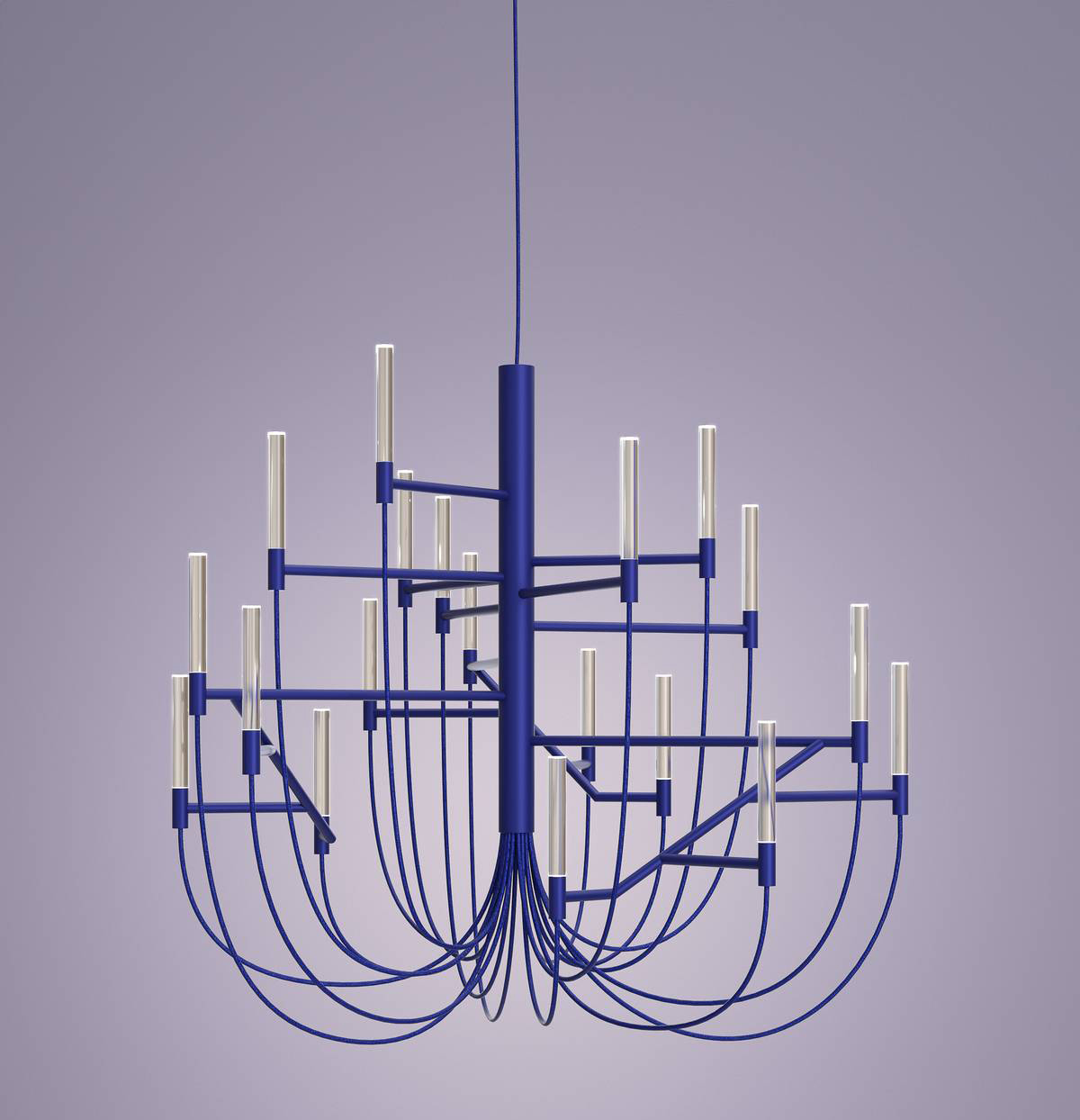 Si ispira ai classici chandelier veneziani il lampadario Allumette di Foscarini caratterizzato da una struttura scultorea e asimmetrica in metallo, composta da una serie di bracci di lunghezze diverse che si innestano sul corpo centrale. Gli elementi luminosi in metacrilato trasparente, con luce a LED all'interno, sono posizionati alle alle estremità dei bracci. https://www.foscarini.com – Euroluce, padiglione 4, stand C03/C05. Si ispira ai classici chandelier veneziani il lampadario Allumette di Foscarini caratterizzato da una struttura scultorea e asimmetrica in metallo, composta da una serie di bracci di lunghezze diverse che si innestano sul corpo centrale. Gli elementi luminosi in metacrilato trasparente, con luce a LED all'interno, sono posizionati alle alle estremità dei bracci. https://www.foscarini.com – Euroluce, padiglione 4, stand C03/C05.
