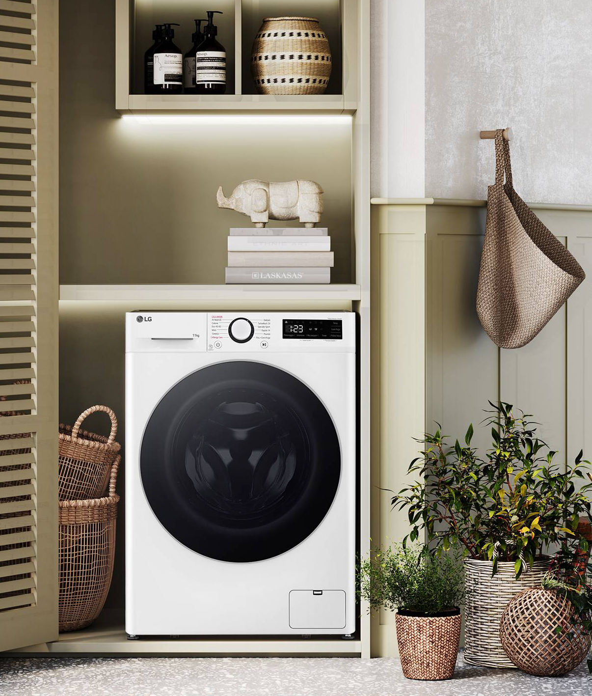 Salvaspazio non solo per la doppia funzione ma anche per il minimo ingombro: la lavasciuga D2R5S09TSWW di Lg ha una profondità di soli 47,5 cm. Lava 9 kg e ne asciuga 5 e funziona con tecnologia AI DD™ che riconosce i tessuti e sceglie il lavaggio più appropriato. È possibile selezionare tre livelli di asciugatura del bucato. Misura L 60 x P 47,5 x H 85 cm. Prezzo 629 euro. www.lg.com Salvaspazio non solo per la doppia funzione ma anche per il minimo ingombro: la lavasciuga D2R5S09TSWW di Lg ha una profondità di soli 47,5 cm. Lava 9 kg e ne asciuga 5 e funziona con tecnologia AI DD™ che riconosce i tessuti e sceglie il lavaggio più appropriato. È possibile selezionare tre livelli di asciugatura del bucato. Misura L 60 x P 47,5 x H 85 cm. Prezzo 629 euro. www.lg.com