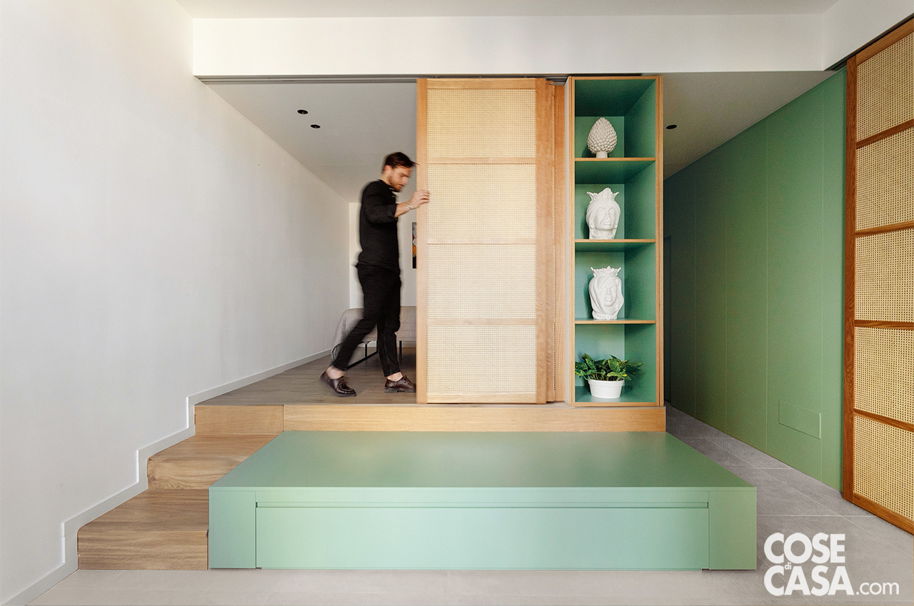 parete scorrevole zona notte