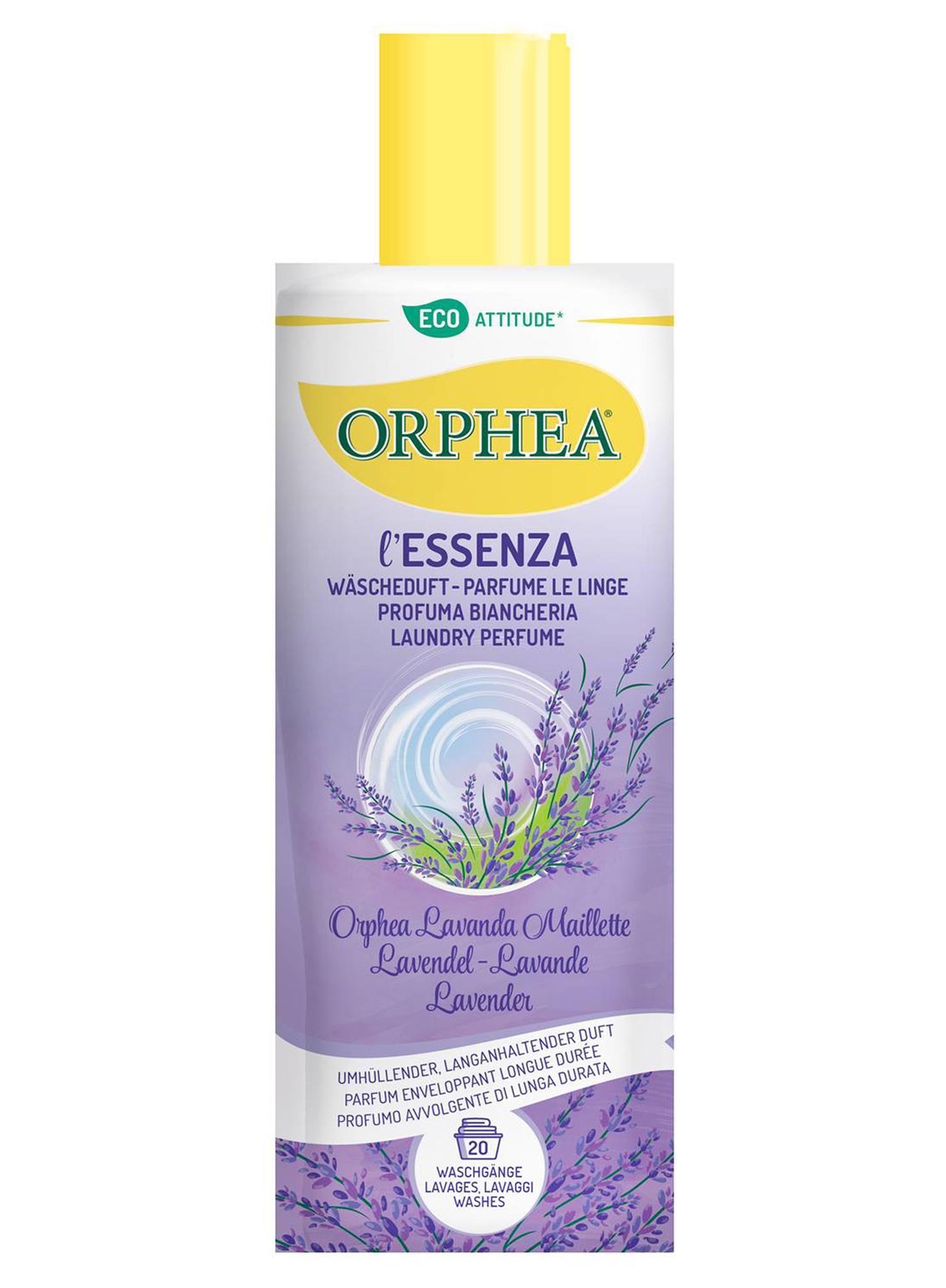 Fresca e delicata fragranza dalle note floreali talcate creata da maestri profumieri per aromatizzare intensamente il bucato, l’Essenza Profuma Biancheria Lavanda Maillette di Orphea, è adatta a tutti i tessuti ed è ideale per lavaggi a mano o in lavatrice. Confezione da 200 ml. Prezzo 5,49 euro. www.orphea.it Fresca e delicata fragranza dalle note floreali talcate creata da maestri profumieri per aromatizzare intensamente il bucato, l’Essenza Profuma Biancheria Lavanda Maillette di Orphea, è adatta a tutti i tessuti ed è ideale per lavaggi a mano o in lavatrice. Confezione da 200 ml. Prezzo 5,49 euro. www.orphea.it