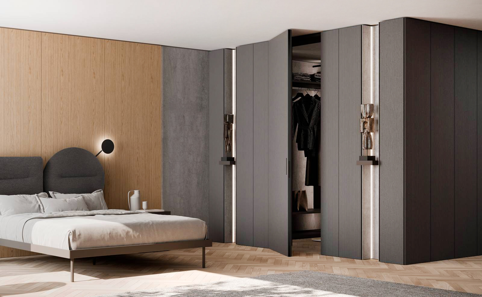 Fanno parte del sistema Architype di Caccaro la boiserie e le porte che permettono di progettare e organizzare perfettamente gli ambienti interni. Il sistema, che riveste la parete e si integra con Freedhom, dà vita ad un ambiente fluido in cui gli spazi sono polifunzionali e perfettamente integrati tra loro, creando un passaggio attraverso la parete. https://www.caccaro.com – Salone del mobile 2025, padiglione 22, Stand A21. Fanno parte del sistema Architype di Caccaro la boiserie e le porte che permettono di progettare e organizzare perfettamente gli ambienti interni. Il sistema, che riveste la parete e si integra con Freedhom, dà vita ad un ambiente fluido in cui gli spazi sono polifunzionali e perfettamente integrati tra loro, creando un passaggio attraverso la parete. https://www.caccaro.com – Salone del mobile 2025, padiglione 22, Stand A21.