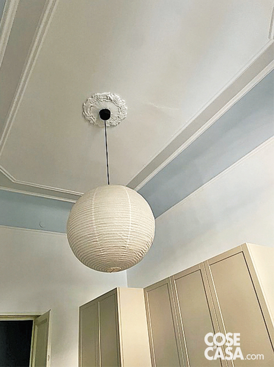 soffitto decoato con stucchi