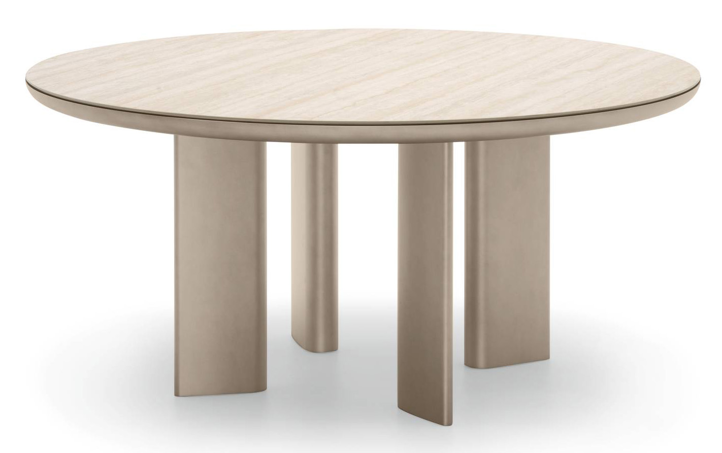 Gambe a forma di goccia in legno di frassino tinto o laccato per il tavolo rotondo Sandy di Calligaris, il piano è declinato in ceramica o in legno, in diversi formati. È disponibile anche nella versione allungabile. https://www.calligaris.com - Salone del mobile 2025, padiglione 18, Stand E22/D27. Gambe a forma di goccia in legno di frassino tinto o laccato per il tavolo rotondo Sandy di Calligaris, il piano è declinato in ceramica o in legno, in diversi formati. È disponibile anche nella versione allungabile. https://www.calligaris.com - Salone del mobile 2025, padiglione 18, Stand E22/D27.