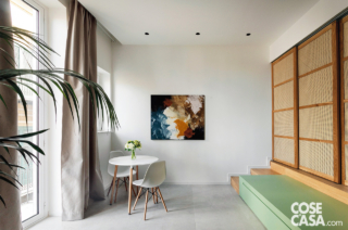 zona pranzo tavolino rotondo