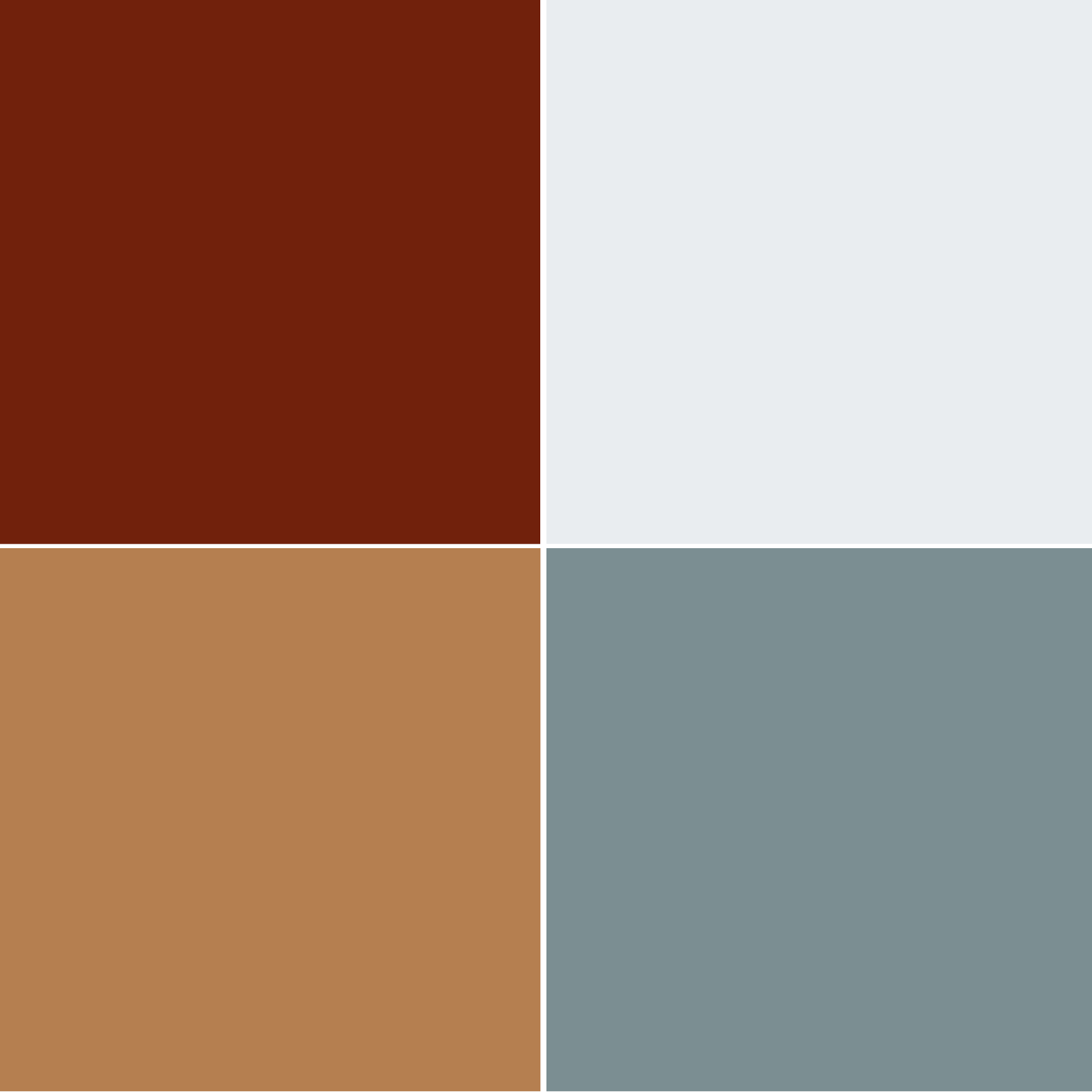 Abbinamento rosso bordeaux con bianco beije e azzurro polvere