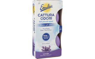 Emulsio propone delle pastiglie cattura odori ideali per piccoli spazi come la scarpiera. Purificano l'aria e rilasciano una delicata fragranza di lavanda. Prezzo: 11,99 euro su amazon.it Emulsio propone delle pastiglie cattura odori ideali per piccoli spazi come la scarpiera. Purificano l'aria e rilasciano una delicata fragranza di lavanda. Prezzo: 11,99 euro su amazon.it