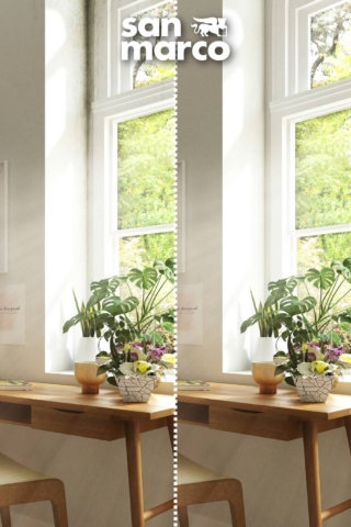 Esempio di studio trattato con antimuffa San Marco Esempio di studio trattato con antimuffa San Marco