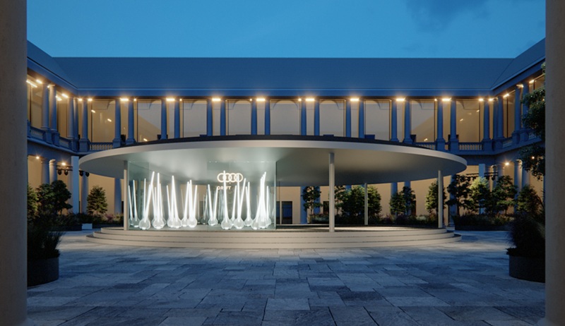 Drift Us di studio Drift per Audi a Portrait Milano