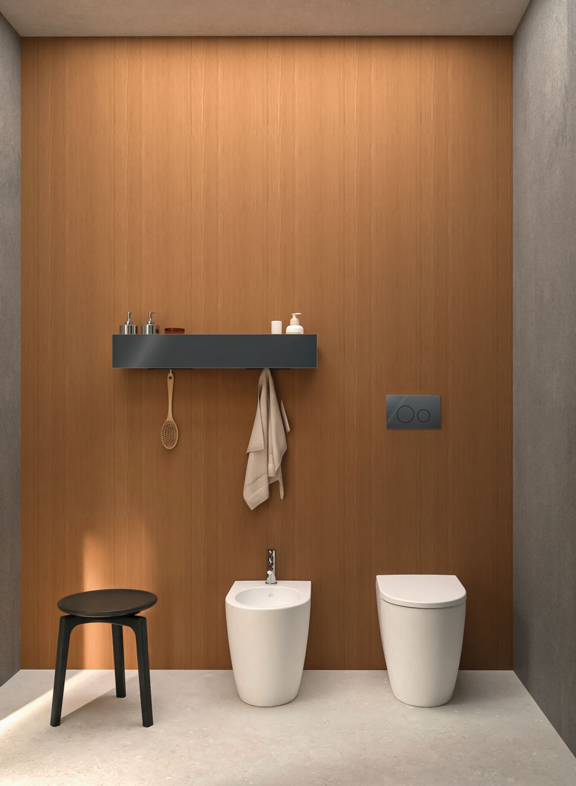 L’installazione “Where Water meets Design” di Geberit vuole esprimere l’incontro tra la potenza dell’acqua, il design e il know-how tecnologico dell’azienda. Attraverso una vera e propria esperienza multisensoriale si può seguire il percorso dell’acqua e il suo incontro con la tecnologia. Tra le novità presentate vi è anche TurboFlush, tecnologia ideata da Geberit che crea un potente vortice igienizzante. L’acqua scorre lateralmente nella ceramica creando un movimento a vortice dal flusso ottimizzato che rende la pulizia molto efficace e silenziosa. La tecnologia è applicata sulla serie di vasi iCon, caratterizzati da un design contemporaneo e dalle linee pulite. www.geberit.it
– Fuorisalone, Superstudio Più – Via Tortona 27, Milano L’installazione “Where Water meets Design” di Geberit vuole esprimere l’incontro tra la potenza dell’acqua, il design e il know-how tecnologico dell’azienda. Attraverso una vera e propria esperienza multisensoriale si può seguire il percorso dell’acqua e il suo incontro con la tecnologia. Tra le novità presentate vi è anche TurboFlush, tecnologia ideata da Geberit che crea un potente vortice igienizzante. L’acqua scorre lateralmente nella ceramica creando un movimento a vortice dal flusso ottimizzato che rende la pulizia molto efficace e silenziosa. La tecnologia è applicata sulla serie di vasi iCon, caratterizzati da un design contemporaneo e dalle linee pulite. www.geberit.it
– Fuorisalone, Superstudio Più – Via Tortona 27, Milano