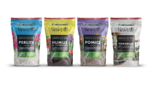 Perlite, Humus di lombrico, Pomice e Terrarium