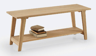 Oaky di La Redoute è in rovere sbiancato certificato FSC®; la minima profondità permette di sistemarla ovunque. Misura L 110 x H 45 x P 35 cm
e costa 279 euro. www.laredoute.it Oaky di La Redoute è in rovere sbiancato certificato FSC®; la minima profondità permette di sistemarla ovunque. Misura L 110 x H 45 x P 35 cm
e costa 279 euro. www.laredoute.it