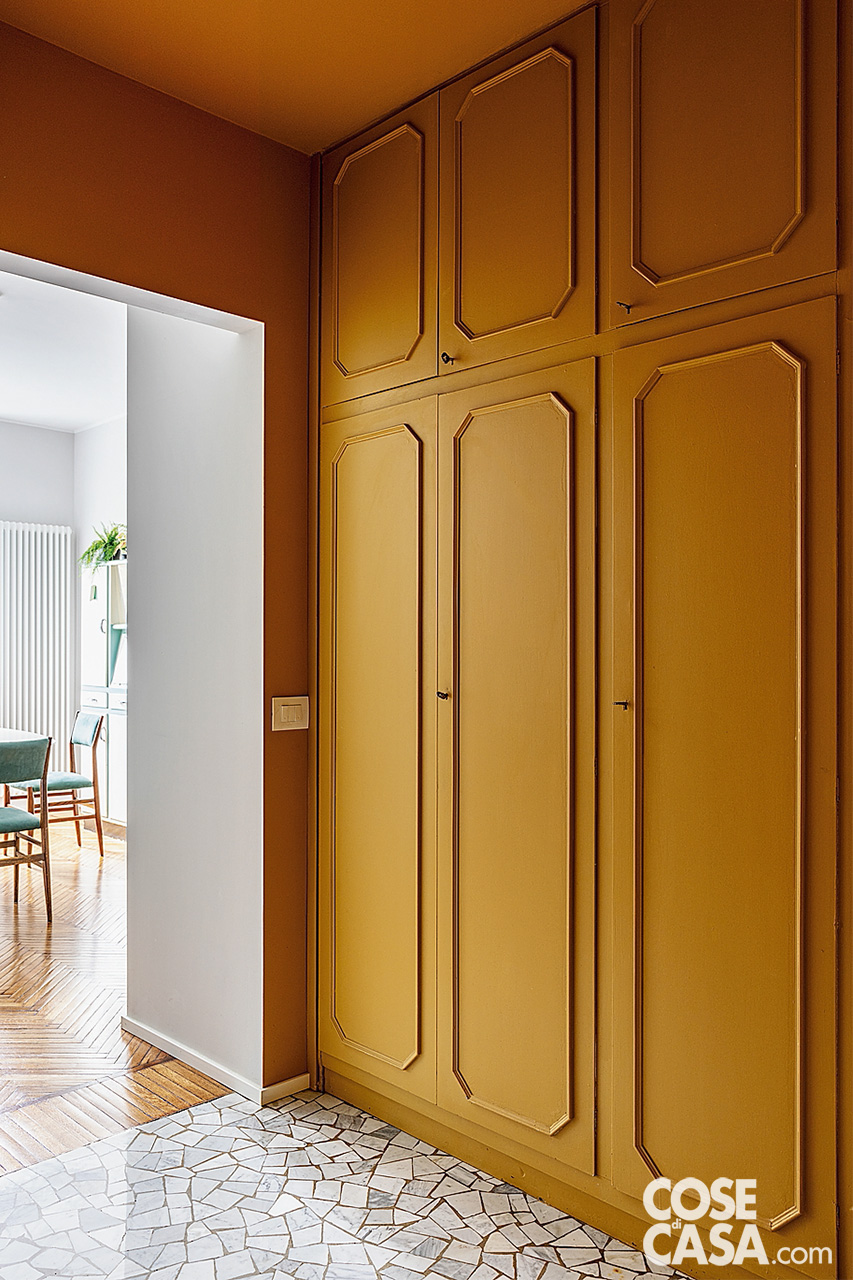 armadio ocra disimpegno