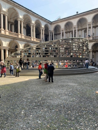 Library of life Cortile Pinacoteca e Biblioteca Braidense Fuorisalone 2025 Library of life Cortile Pinacoteca e Biblioteca Braidense Fuorisalone 2025