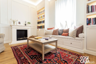 panca sottofinestra soggiorno