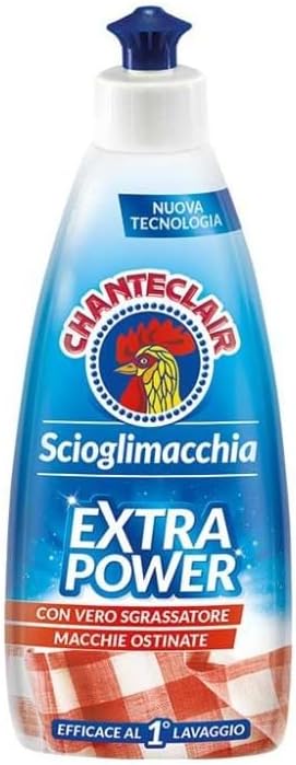 Scioglimacchia è uno smacchiatore liquido concentrato ideato da Chanteclair per contrastare le macchie più ostinate. Agisce fin dalle basse temperature penetrando tra le fibre tessili per rimuovere lo sporco più difficil. Prezzo: 1,75 euro su amazon.it Scioglimacchia è uno smacchiatore liquido concentrato ideato da Chanteclair per contrastare le macchie più ostinate. Agisce fin dalle basse temperature penetrando tra le fibre tessili per rimuovere lo sporco più difficil. Prezzo: 1,75 euro su amazon.it
