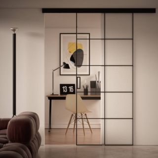 Porta U33 Industrial chic decor N in vetro trasparente extrachiaro; è caratterizzata da un raffinato disegno a quadri, dove geometrie e proporzioni definiscono lo spazio. Porta U33 Industrial chic decor N in vetro trasparente extrachiaro; è caratterizzata da un raffinato disegno a quadri, dove geometrie e proporzioni definiscono lo spazio.