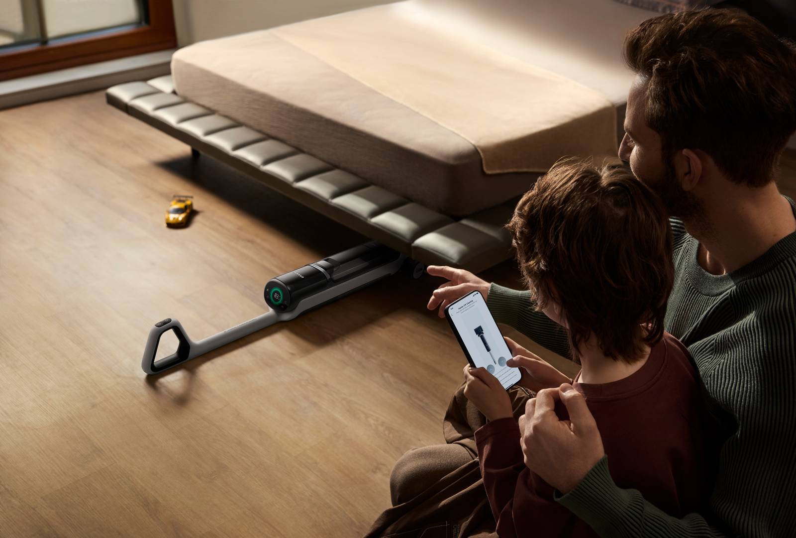 Dreame H15 Pro Heat Hands-Free Cleaning for Lower Spaces, Automate Your Vacuum Navigation via Dreamehome App