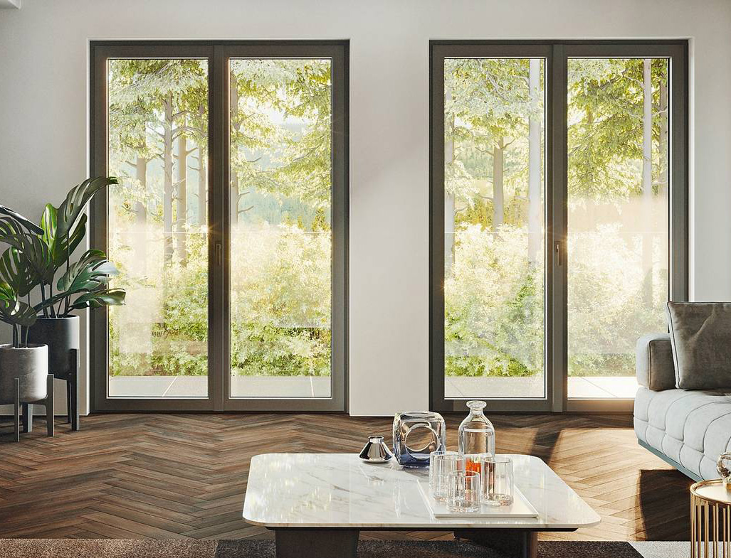 Design lineare per il serramento Ravia PRO di WnD, complanare sul lato esterno: quando è chiuso anta e telaio sono allineati. È dotato di profili in pvc a 7 camere, con profondità dell’anta di 92 mm e 3 guarnizioni. Garantisce valori di trasmittanza termica Uw fino a 0,80 W/m2K, riduzione rumore fino a 47 dB e sicurezza antieffrazione fino alla classe RC2. finestrewnd.it