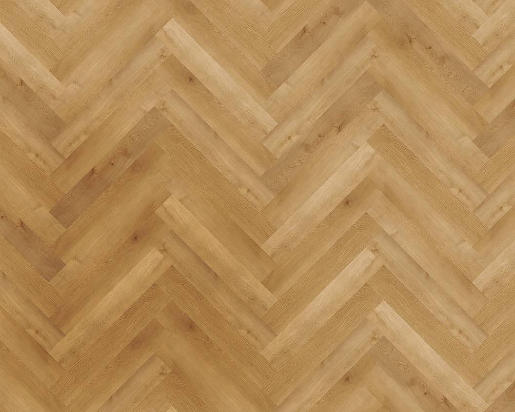 Clap!3D di Déco ha realistiche venature e dettagli del legno in rilievo. In polvere di pietra e polimeri, ha tappetino antirumore e resiste a urti e macchie. Si posa a incastro. In versione Spina di Pesce ogni doga misura 76,2 x 12,7 cm, spessore 5 mm. Costa 63,70 euro al mq + Iva. www.decodecking.it