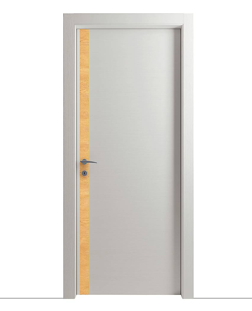 L’inserto verticale, con finitura in legno o lucida, è la particolarità di Prestige PG2 della linea Sololegno di Gruppo AIP, a contrasto con la superficie in rovere, qui in versione spazzolato laccato grigio. Il telaio TN ha linee rigorose. Costa da 743 euro + Iva. www.aipporte.com L’inserto verticale, con finitura in legno o lucida, è la particolarità di Prestige PG2 della linea Sololegno di Gruppo AIP, a contrasto con la superficie in rovere, qui in versione spazzolato laccato grigio. Il telaio TN ha linee rigorose. Costa da 743 euro + Iva. www.aipporte.com