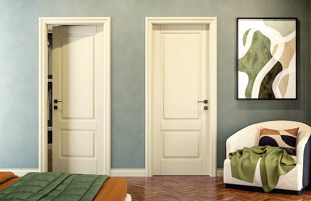 Design ispirato alla tradizione per la porta C20F della linea Classika di Flessya, caratterizzata dalla pantografatura marcata, profonda 10 mm. L’anta è tamburata, con struttura perimetrale in legno massello di toulipier e finitura laccata avorio Ral 1015. Costa 1.082 euro + Iva. www.flessya.com Design ispirato alla tradizione per la porta C20F della linea Classika di Flessya, caratterizzata dalla pantografatura marcata, profonda 10 mm. L’anta è tamburata, con struttura perimetrale in legno massello di toulipier e finitura laccata avorio Ral 1015. Costa 1.082 euro + Iva. www.flessya.com