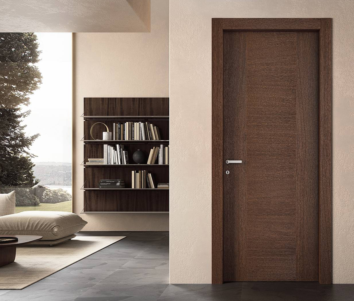 Finitura rovere tabacco
per Imago art. 730I
della collezione Wood
di GD Dorigo, con la lavorazione del legno
a fasce orizzontali e verticali. Sono disponibili anche
finiture più chiare e laccate.
La maniglia Flores ha un design minimal. Costa da 1.056 euro + Iva. www.gd-dorigo.com Finitura rovere tabacco
per Imago art. 730I
della collezione Wood
di GD Dorigo, con la lavorazione del legno
a fasce orizzontali e verticali. Sono disponibili anche
finiture più chiare e laccate.
La maniglia Flores ha un design minimal. Costa da 1.056 euro + Iva. www.gd-dorigo.com